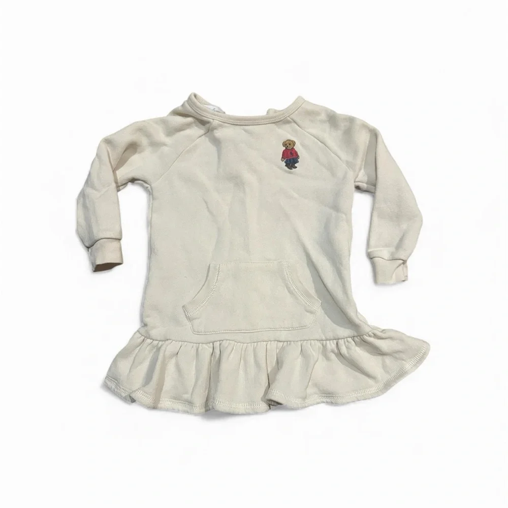 Ralph Lauren Cream Dress Baby Girl 18 months